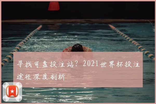 寻找可靠投注站?2021世界杯投注途径深度剖析